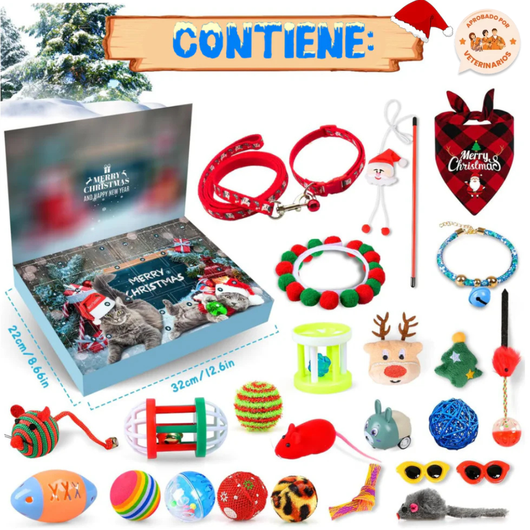 Calendario De Adviento Para Gatos